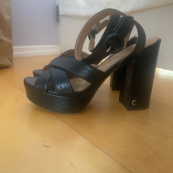 Gently used, Sam Edelman Circus platform heels - Picture 2 of 3